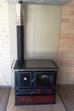 mobilheim celoroční s kamny jako sporák